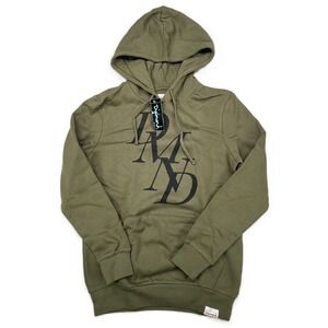 Diamond Supply Co. Men's DMND Logo Long Sleeve Hoodie Olive Green Size S NWT